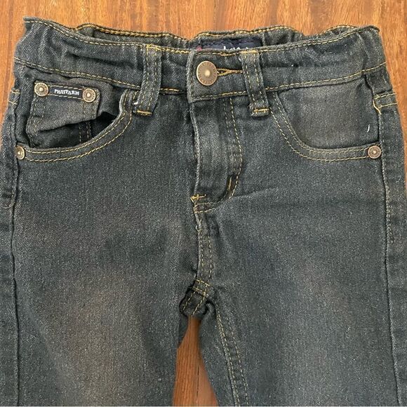 Phat Farm Boys Jeans Dark Gray Adjustable Waist Size 4 - Picture 4 of 11